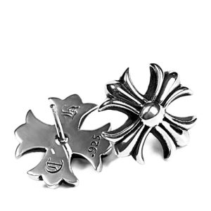 Chrome Hearts Cross Plus Ohrringe